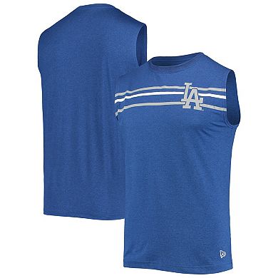 Men's New Era Royal Los Angeles Dodgers Muscle Tank Top