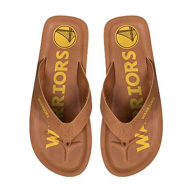 Men's FOCO Golden State Warriors Color Pop Flip-Flop Sandals