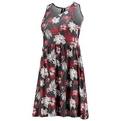 Women's FOCO Red Tampa Bay Buccaneers Floral Sundress