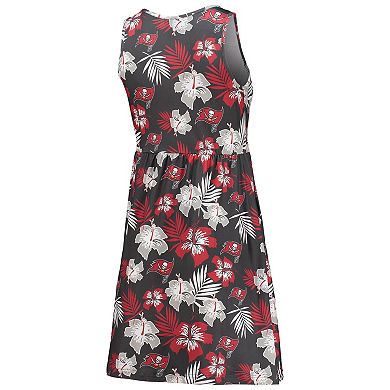 Women's FOCO Red Tampa Bay Buccaneers Floral Sundress