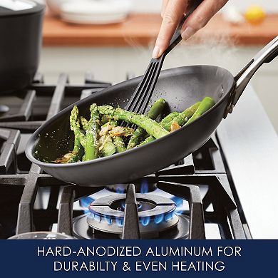 Rachael Ray Cook + Create 11-pc. Hard-Anodized Nonstick Cookware Set