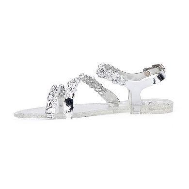 Olivia Miller Precious Jewel Jelly Girls' Sandals