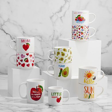 Godinger Silver World of Eric Carle "The Very Hungry Caterpillar" Mom 2-pc. Stacking Mug Set