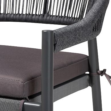 Baxton Studio Wendell Outdoor Dining Chair