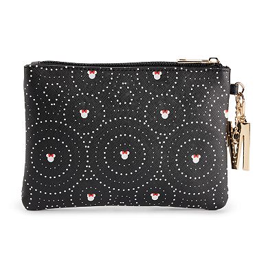 Disney's Minnie Mouse Classic Ditsy Pattern Wristlet