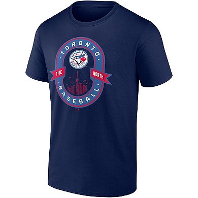 Men's Fanatics Branded Navy Toronto Blue Jays Iconic Glory Bound T-Shirt