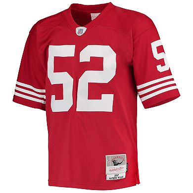 Men's Mitchell & Ness Patrick Willis Scarlet San Francisco 49ers Legacy Replica Jersey