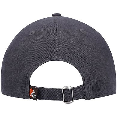 Men's New Era Graphite Cleveland Browns Icon Core Classic 2.0 9TWENTY Adjustable Hat