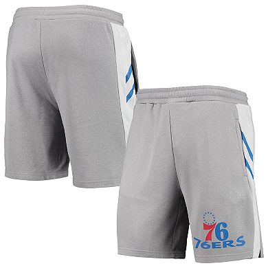 Men's Concepts Sport Gray Philadelphia 76ers Stature Shorts