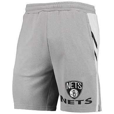 Men's Concepts Sport Gray Brooklyn Nets Stature Shorts