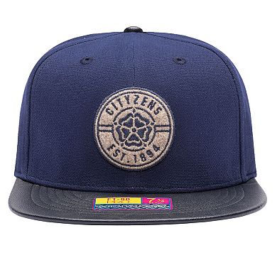 Men's Navy Manchester City Swatch Fitted Hat