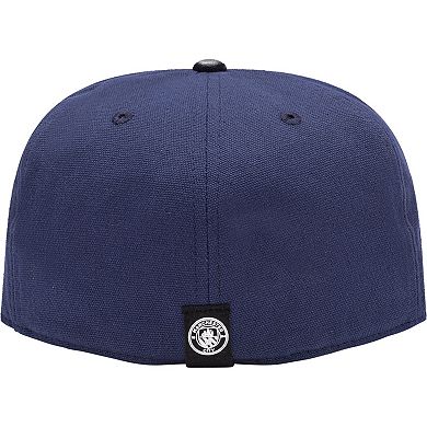 Men's Navy Manchester City Swatch Fitted Hat