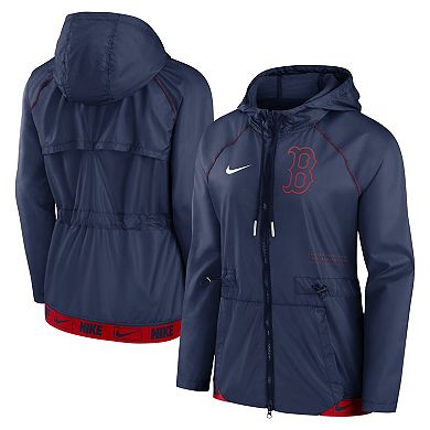 Women's Nike Navy Boston Red Sox Statement Full-Zip Hoodie Jacket