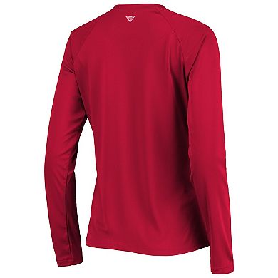 Women's Columbia Garnet South Carolina Gamecocks PFG Tidal Long Sleeve T-Shirt