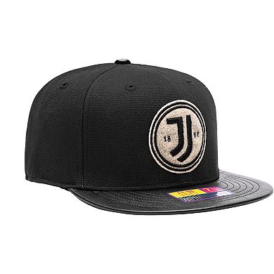 Men's Black Juventus Swatch Fitted Hat