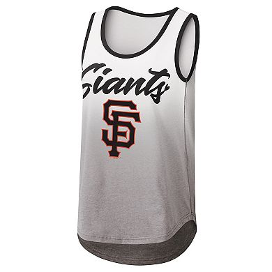 Women's G-III 4Her by Carl Banks White San Francisco Giants Logo Opening Day Tank Top