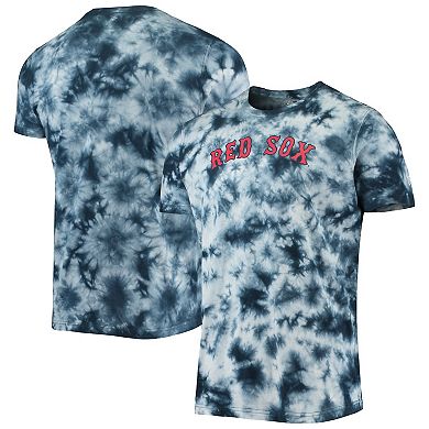 Men's New Era Navy Boston Red Sox Team Tie-Dye T-Shirt