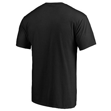 Men's Fanatics Branded Black Arizona Cardinals Midnight Mascot Team Logo T-Shirt