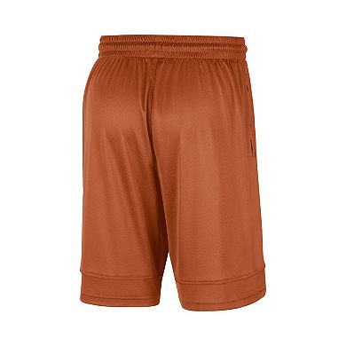 Men's Nike Texas Orange Texas Longhorns Fast Break Team Performance Shorts