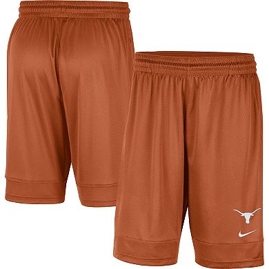 Men's Nike Texas Orange Texas Longhorns Fast Break Team Performance Shorts