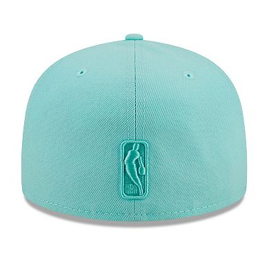 Men's New Era Turquoise New York Knicks Color Pack 59FIFTY Fitted Hat