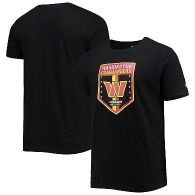 Men's New Era Black Washington Commanders Team T-Shirt