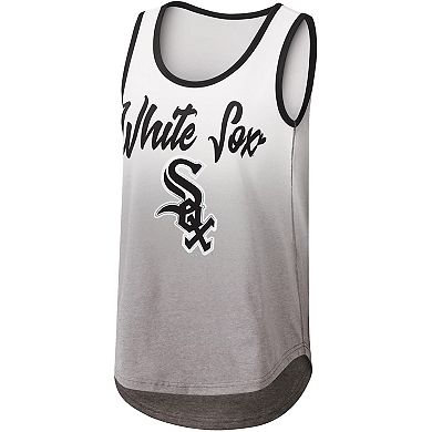 Women's G-III 4Her by Carl Banks White Chicago White Sox Logo Opening Day Tank Top