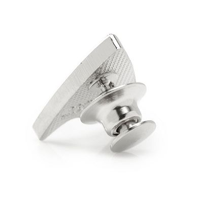 Men's Cuff Links, Inc. Star Trek Silver Delta Shield Lapel Pin