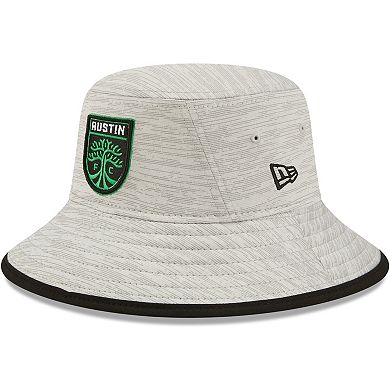 Men's New Era Heathered Gray Austin FC Distinct Bucket Hat