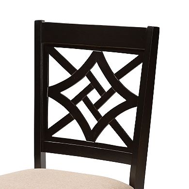 Baxton Studio Nicolette Dining Chair 2-piece Set
