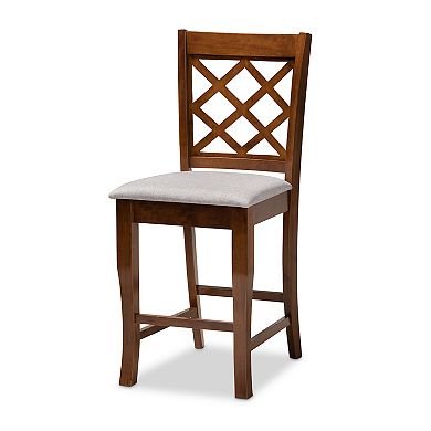 Baxton Studio Alora Pub Table & Chair 5-piece Set