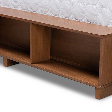 Baxton Studio Cosma Platform Storage Bed