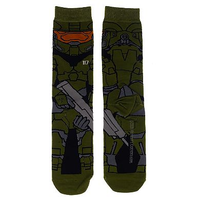 Men's Halo Master Chief Crew Socks