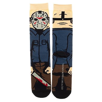 Men's Friday 13th Jason Crew Socks