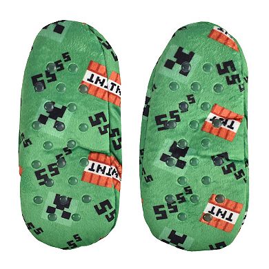 Boys Minecraft Snuggle Toe Slipper Socks