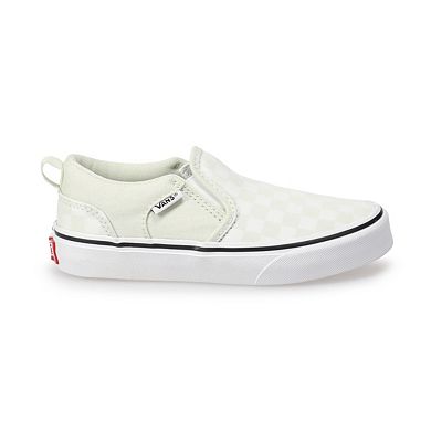 Vans® Asher Girls' Slip-On Sneakers