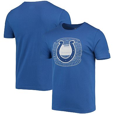 Men's New Era Royal Indianapolis Colts Stadium T-Shirt