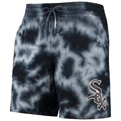 Men's New Era Black Chicago White Sox Team Dye Shorts