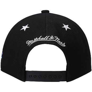 Men's Mitchell & Ness Black San Antonio Spurs Hardwood Classics 1997 NBA All-Star Weekend Top Star Snapback Hat