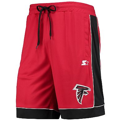 Men's Starter Red/Black Atlanta Falcons Fan Favorite Fashion Shorts