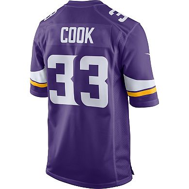 Men's Nike Dalvin Cook Purple Minnesota Vikings Player Game Jersey