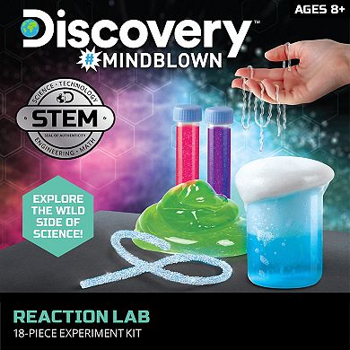 Discovery Mindblown 18-Piece STEM Toy Reaction Lab Experiment Set 