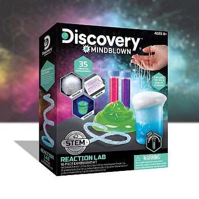 Discovery Mindblown 18-Piece STEM Toy Reaction Lab Experiment Set 