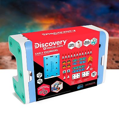 Discovery Mindblown 88-Piece STEM Toy Early Engineers Building Set 