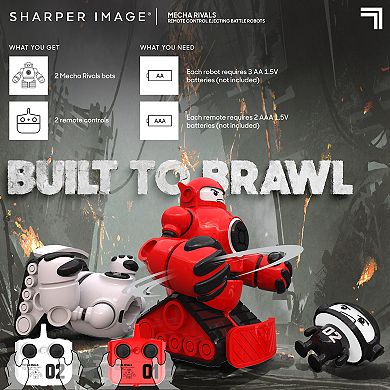 Sharper Image Toy R/C Mecha Rivals Robots