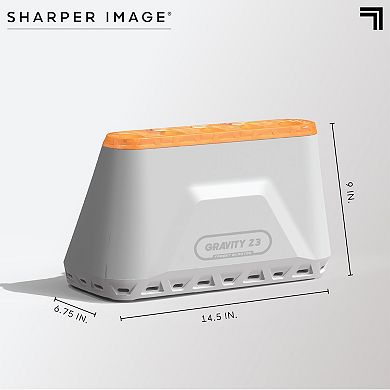 Sharper Image LED Gravity Z3 Hovering Target Shot Game 