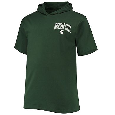 Men's Green Michigan State Spartans Big & Tall Team Hoodie T-Shirt