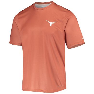 Men's Columbia Texas Orange Texas Longhorns Terminal Tackle Omni-Shade T-Shirt