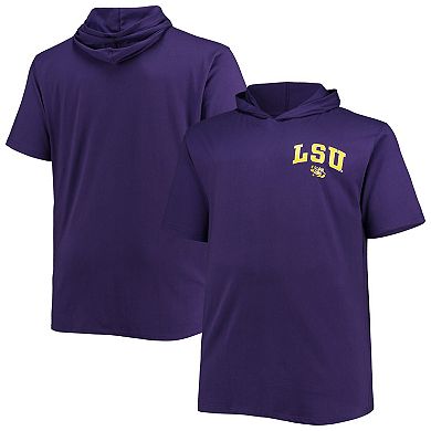Men's Purple LSU Tigers Big & Tall Team Hoodie T-Shirt