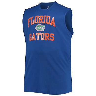 Men's Florida Gators Royal Big & Tall Team Muscle Tank Top